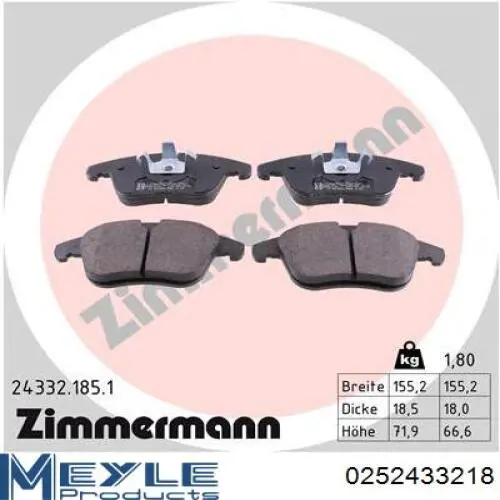 Pastillas freno delanteras Peugeot/Citroen 1647863380 precio, desde 31,49 EUR