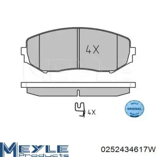 Pastillas de freno traseras 43022SWWG02 Honda