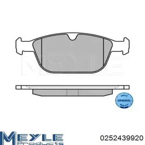 MKD1412 Friction Master pastillas de freno delanteras