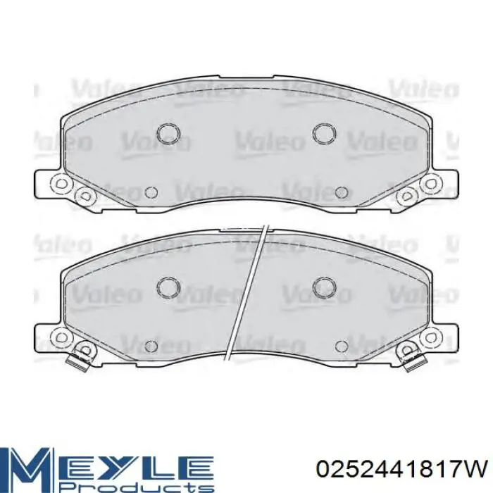 Pastillas de freno 13237752 Opel