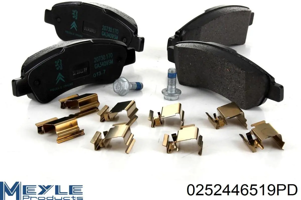 Pastillas de freno traseras 77364016 Fiat/Alfa/Lancia