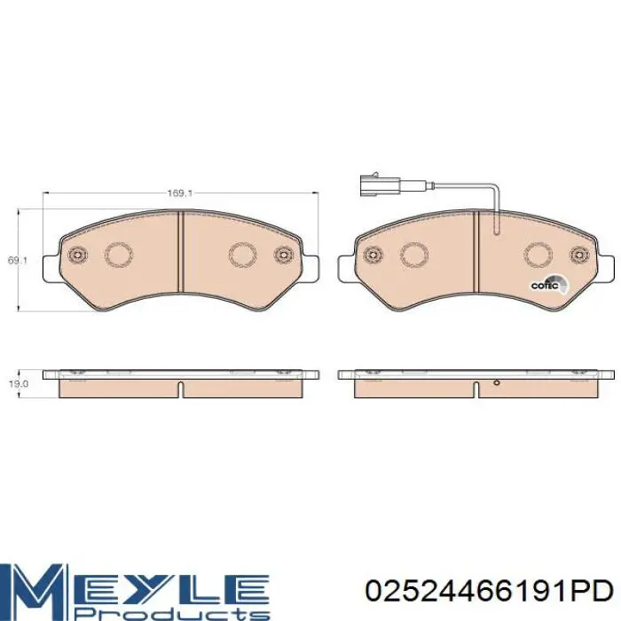 Comprar 77367090 Fiat/Alfa/Lancia Pastillas delanteras de freno