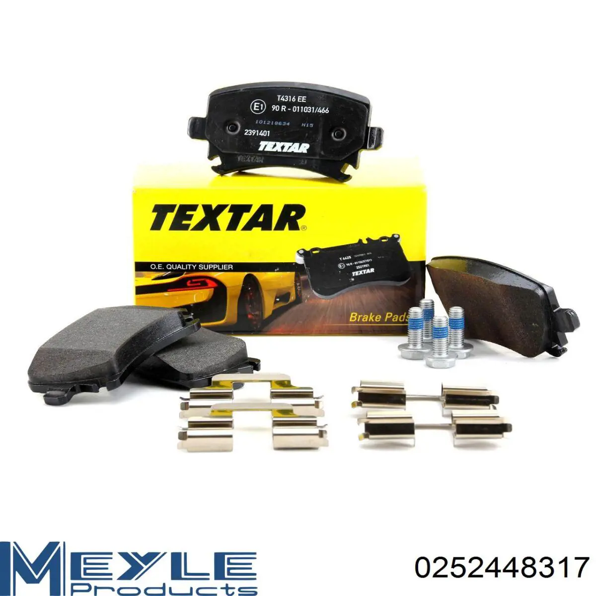 Juego de pastillas de freno Necto FD7350A