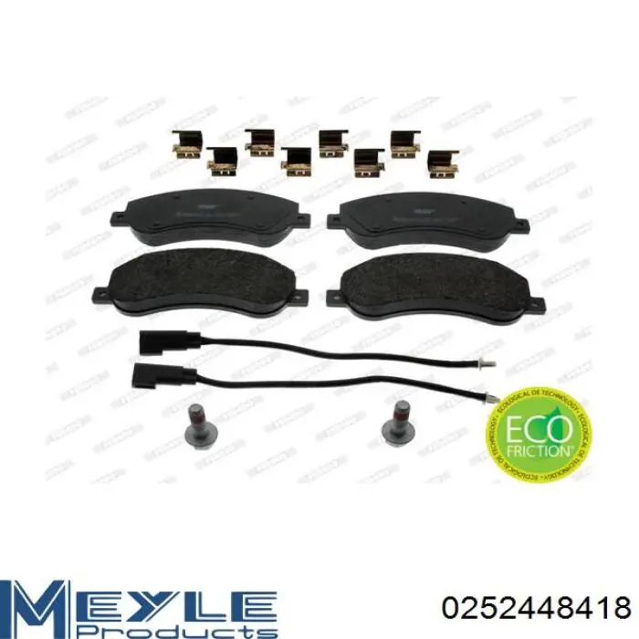 Pastillas de freno 0252448418 Meyle