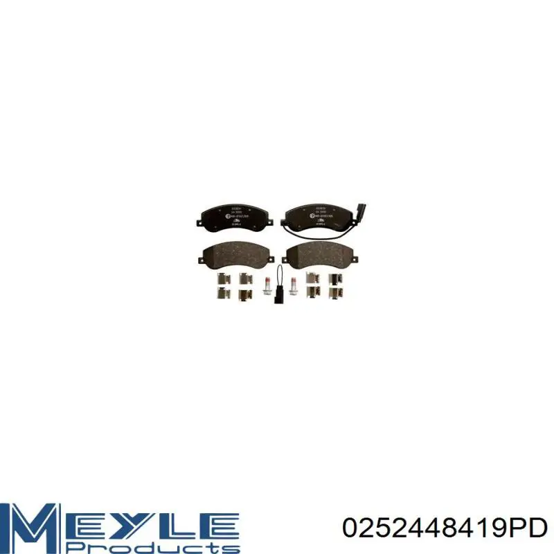 Pastillas de freno delanteras Necto FD7271V