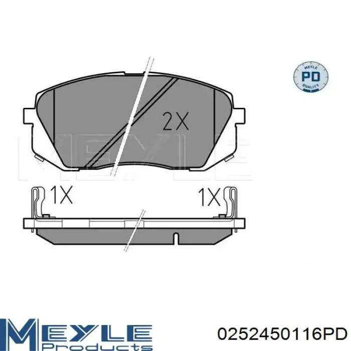 Comprar 58101R2A10 Hyundai/Kia Pastillas delanteras de freno