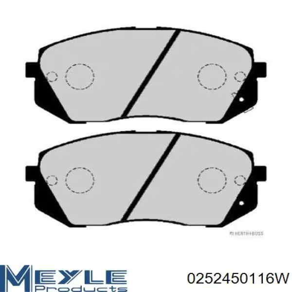 Pastillas de freno BPD1295 Jurid/Bendix