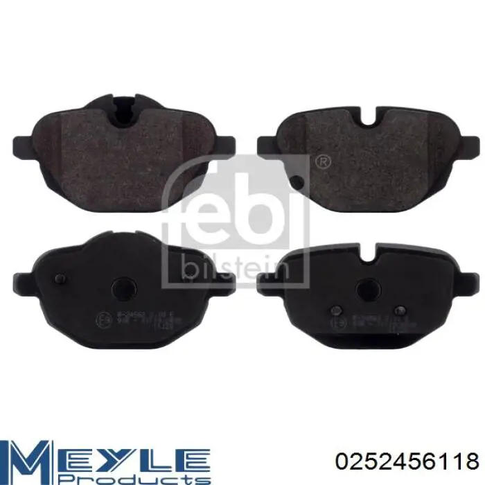 34212449289 BMW Pastillas freno traseras