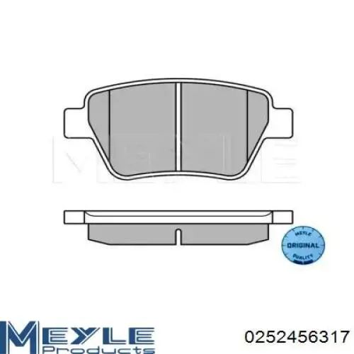 Pastillas de freno traseras Volkswagen Jetta 6 162, 163, AV3, AV2, AY2, AY3