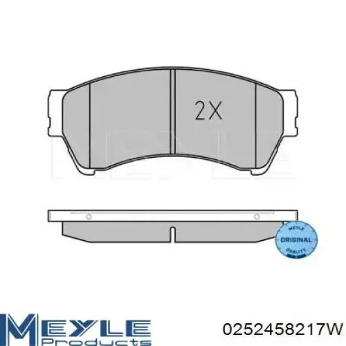 Comprar P78020X Brembo Pastillas de freno traseras