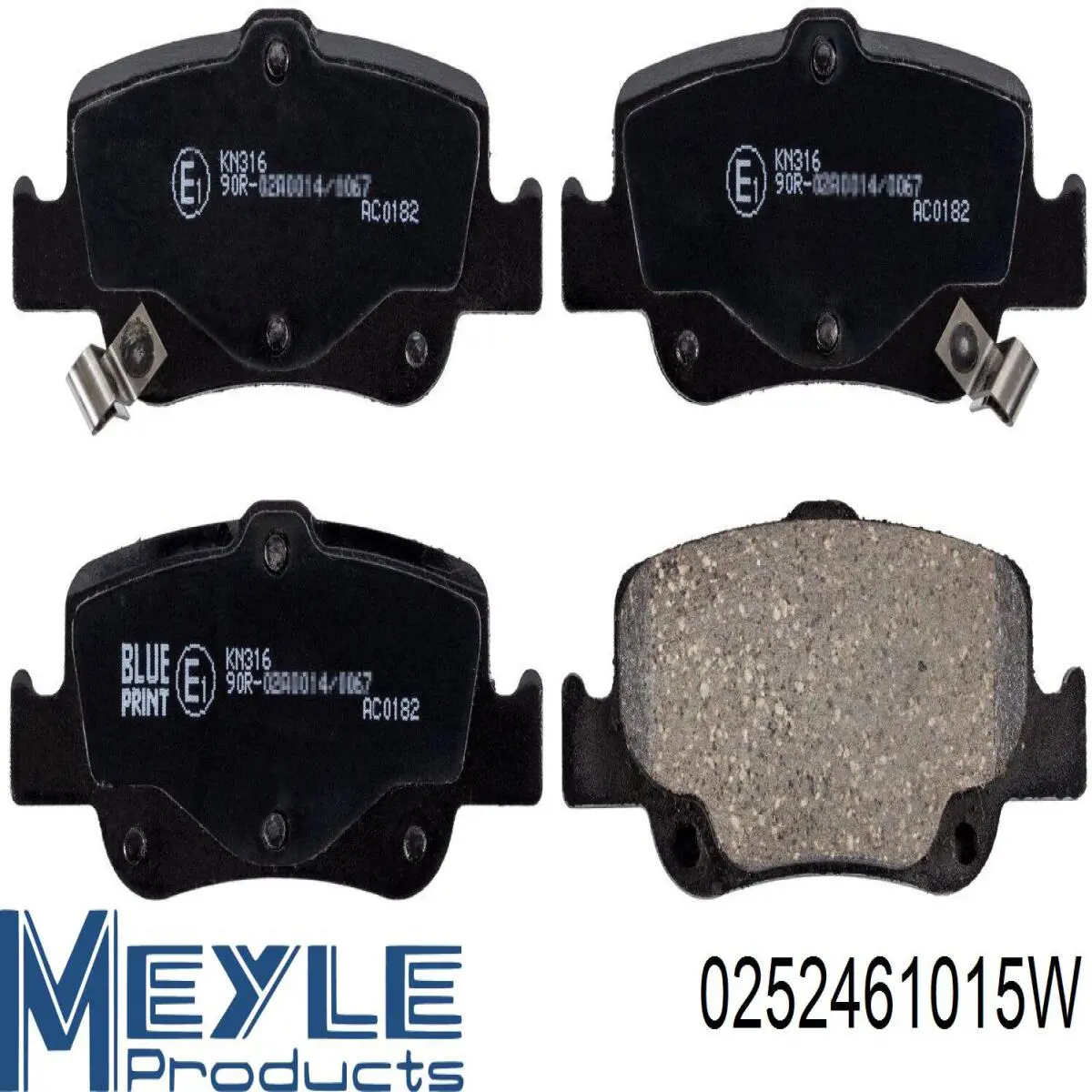 FD7336A Necto Pastillas freno traseras