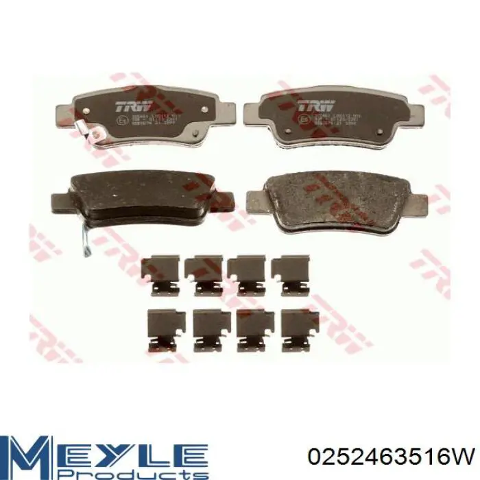 43022SWWG02 Honda Pastillas freno traseras