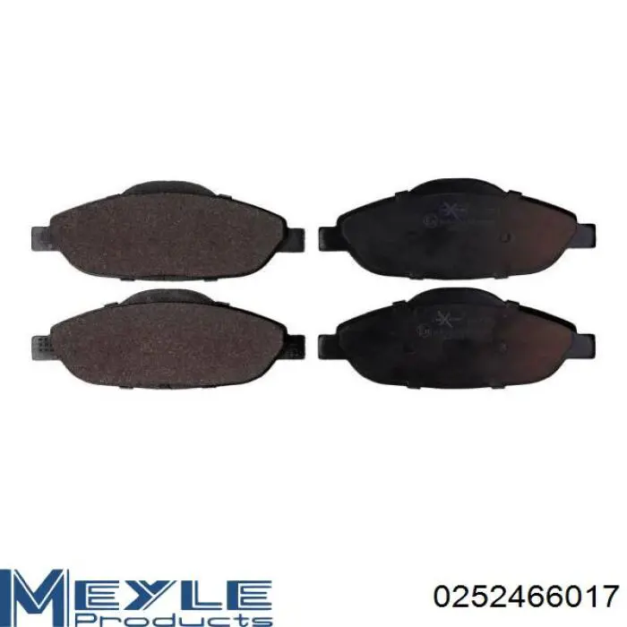 Pastillas de freno 0252466017 Meyle