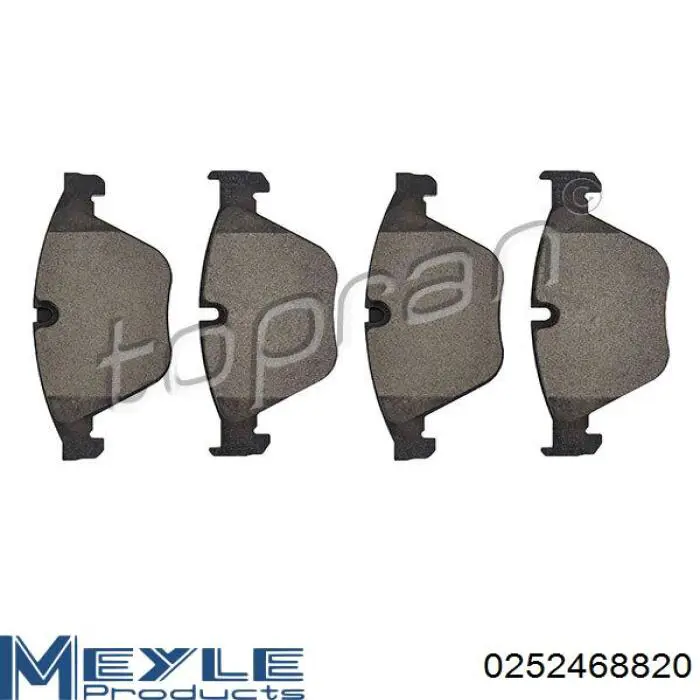 Pastillas de freno delanteras Necto FD7528A