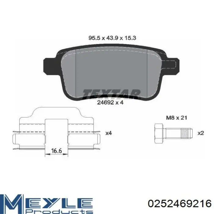 Pastillas traseras de freno Renault (RVI) 440606267R precio, desde 20,31 EUR