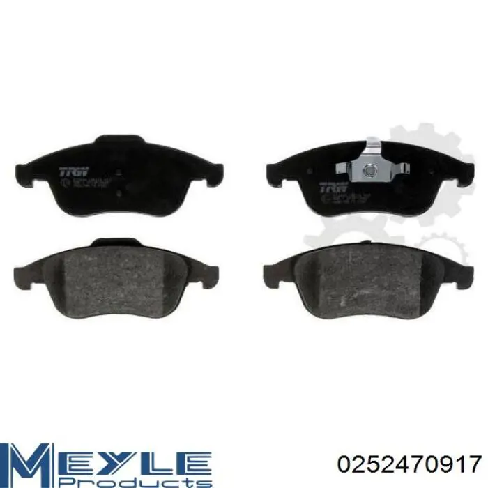 Pastillas de freno 8660000764 Renault (RVI)