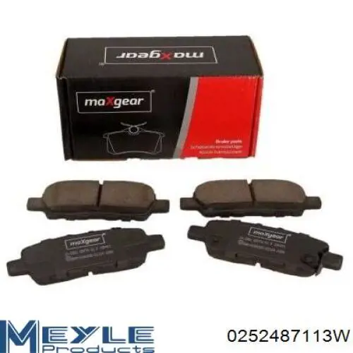Pastillas de freno traseras SP1637 Hi-q