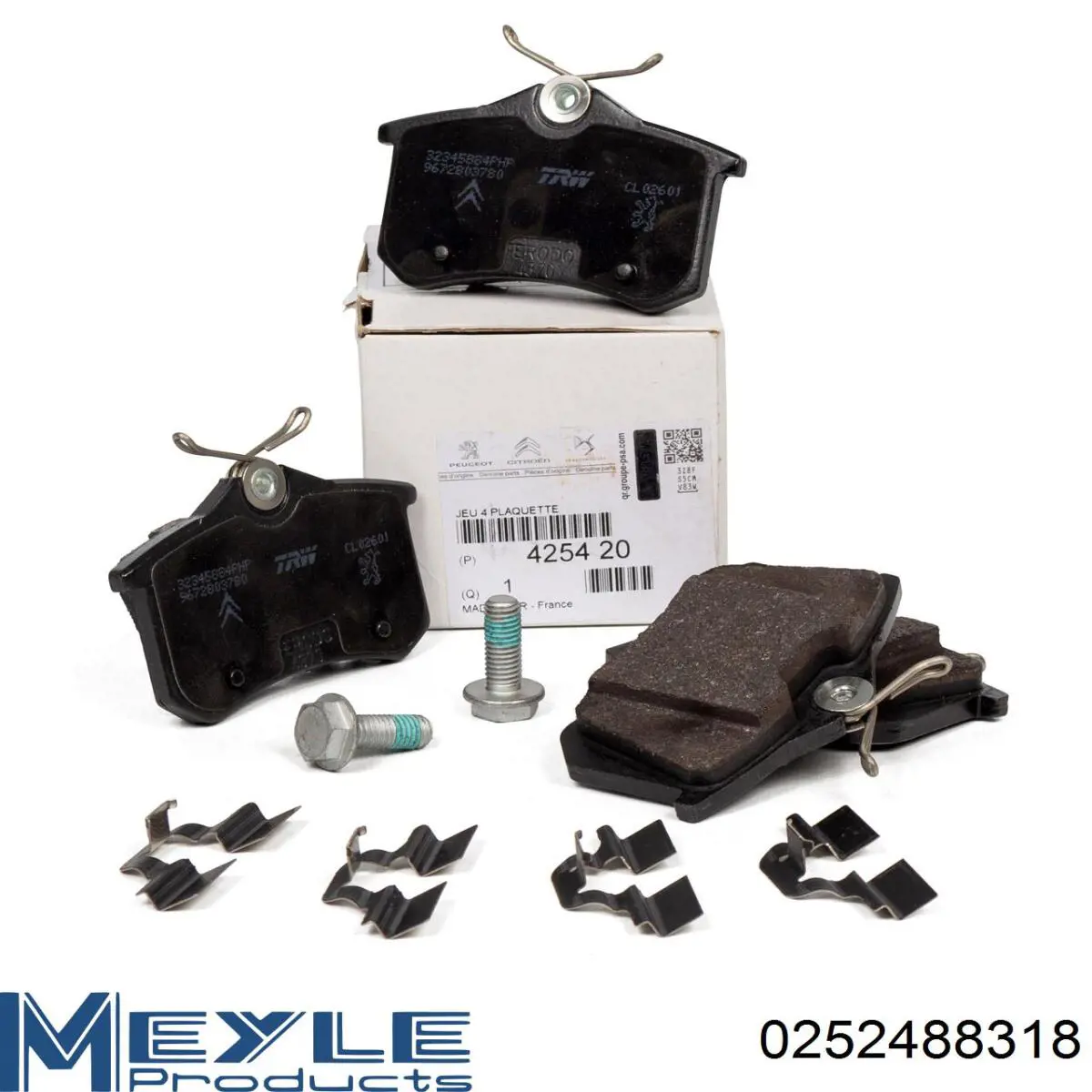 Comprar 1613192580 Peugeot/Citroen Pastillas delanteras de freno
