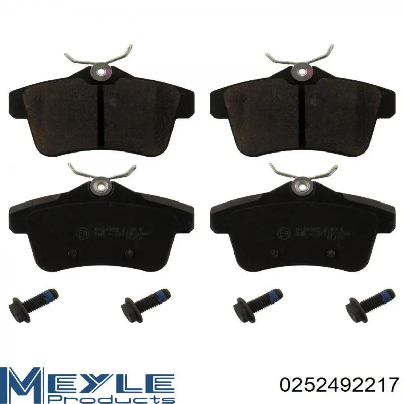 BDS570 Starline Pastillas freno traseras