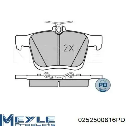 DP42153R EBC Brakes Pastillas freno traseras