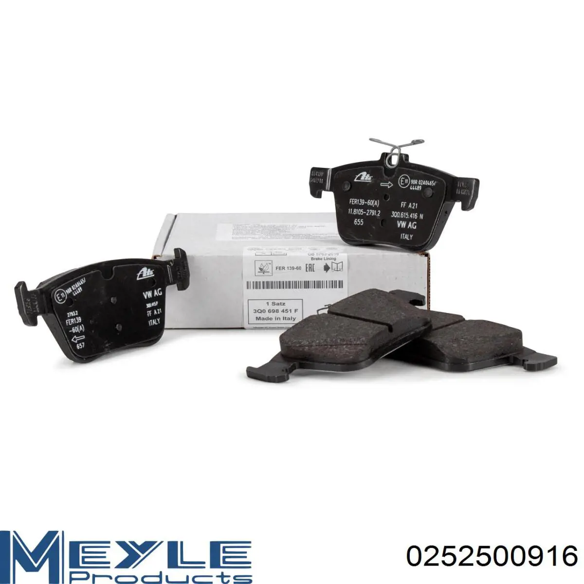 Pastillas traseras de freno Meyle 0252500916 precio, desde 62,12 EUR