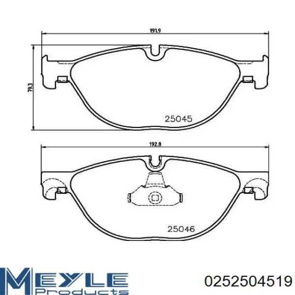 Pastillas freno delanteras Mercedes A1020500205 precio, desde 53,89 EUR