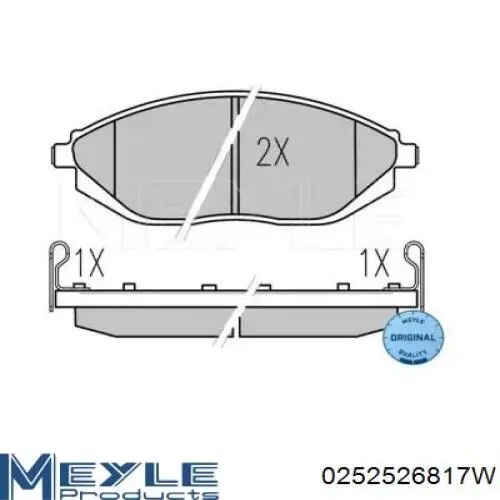 Comprar 42785996 General Motors Pastillas delanteras de freno