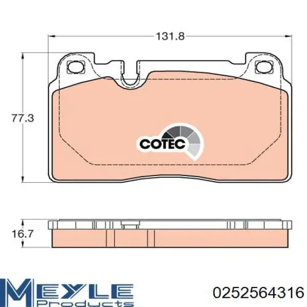 Pastillas de freno PAC698151 VAG