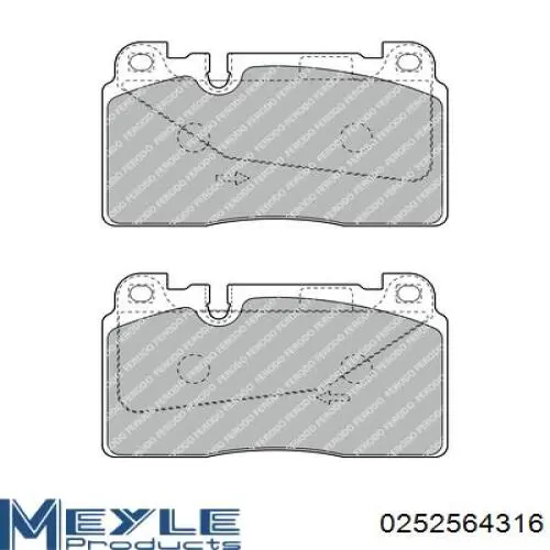 Pastillas de freno delanteras VAG PAC698151