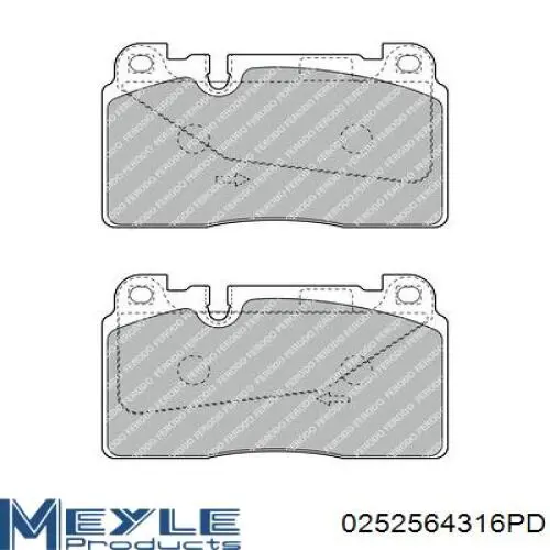 Pastillas de freno PAC698151 VAG
