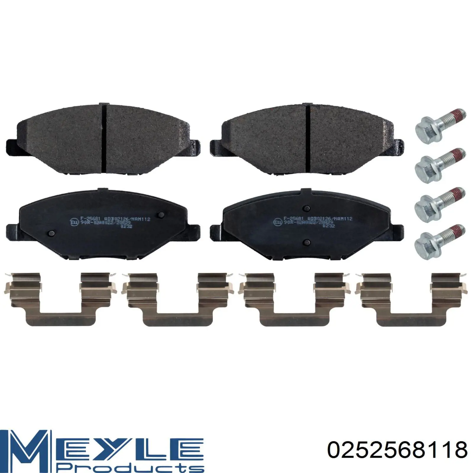 601353 VALEO Pastillas delanteras