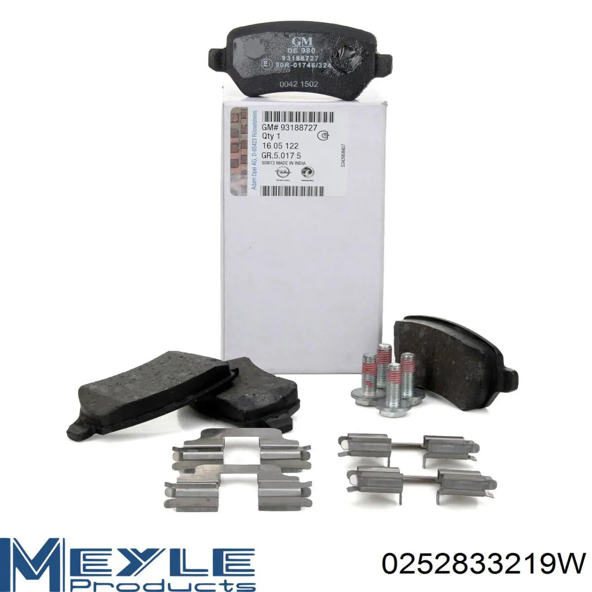 Pastillas de freno delanteras Opel Corsa X12