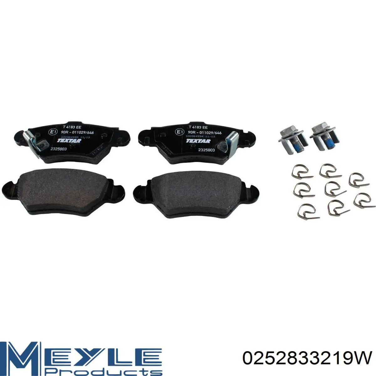 Pastillas de freno delanteras Opel Corsa X12