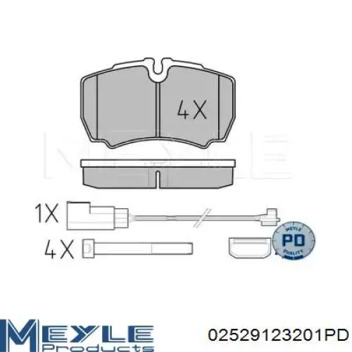 Comprar D281E Dafmi Pastillas de freno traseras