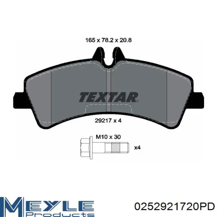 Pastillas traseras Necto FD7582V