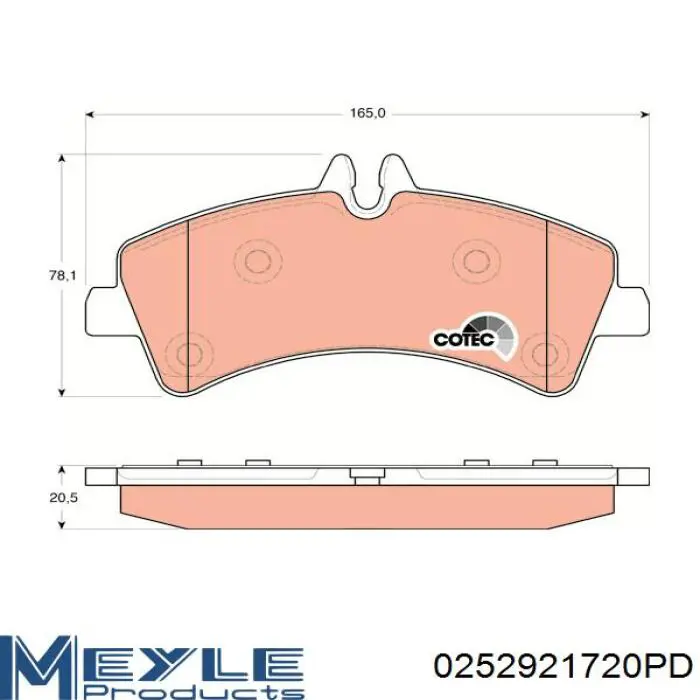 Comprar A0044208120 Mercedes Pastillas de freno traseras