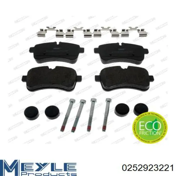 Pastillas de freno traseras Iveco Daily 5 