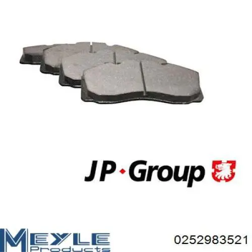 Pastillas traseras de freno Meyle 0252983521 precio, desde 59,32 EUR