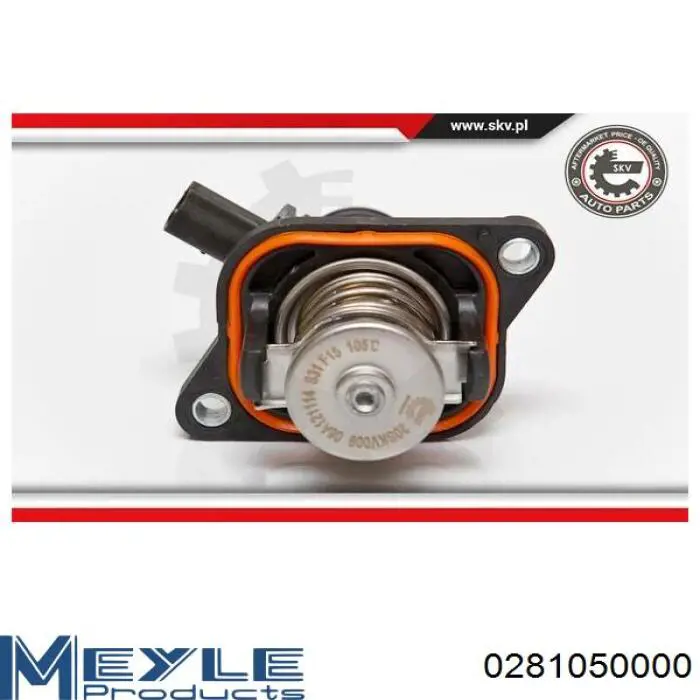 Termostato refrigerante Meyle 0281050000