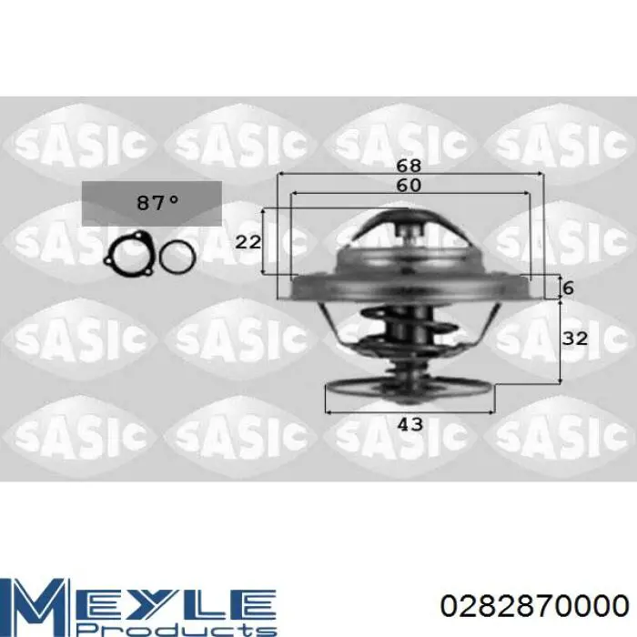 Comprar 0282870000 Meyle Termostato