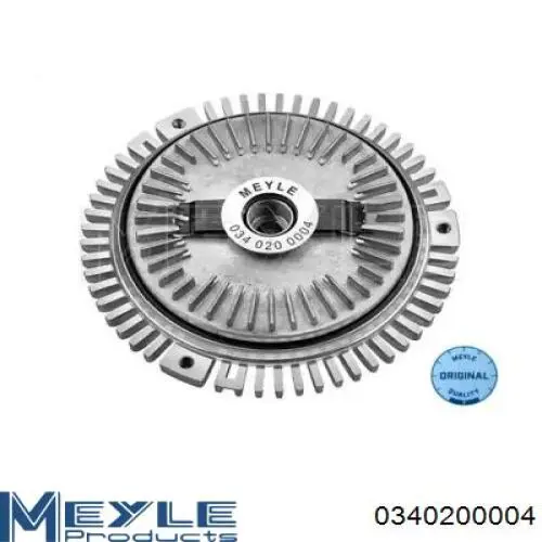 Embrague del ventilador Meyle 0340200004