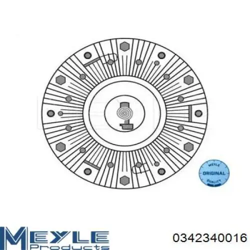 Comprar A3662001322 Mercedes Embrague viscoso de ventilador