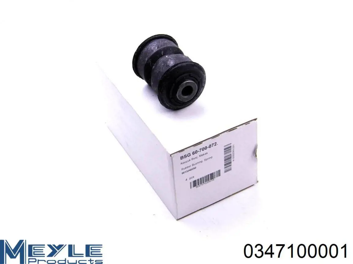 Silentblock delantero de ballesta trasera 201099 VAG