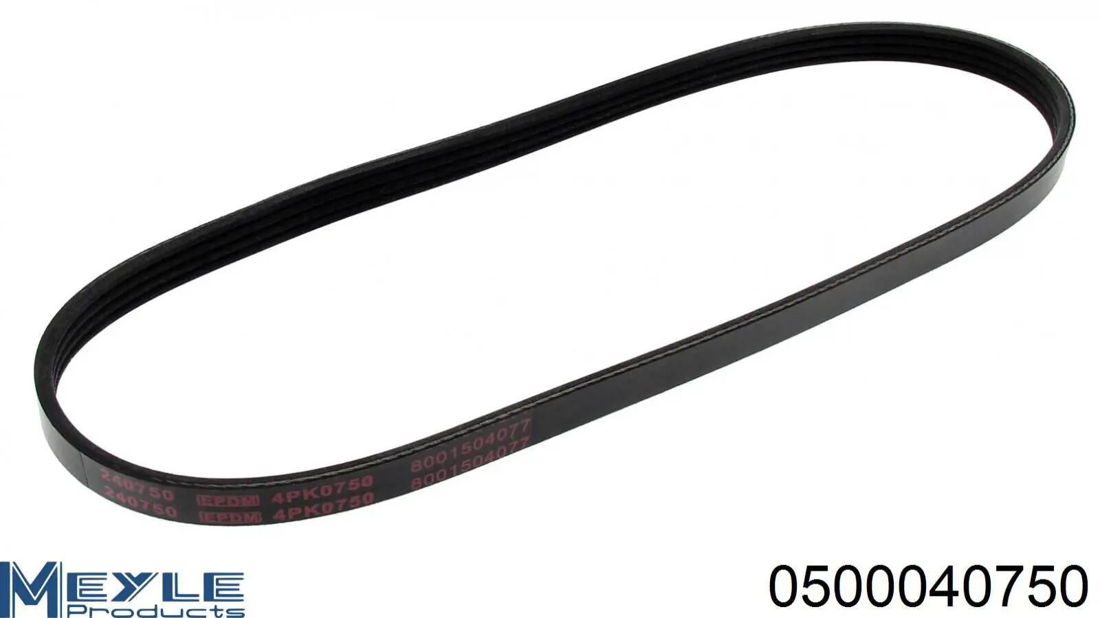 Correa de alternador SR4PK750 Starline