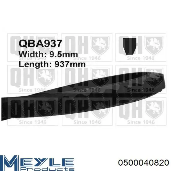 Correa trapezoidal Honda Civic 6 EJ9, EK3/4