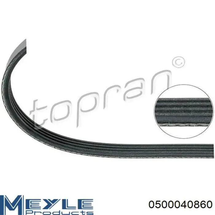 9936430880 Toyota Correa poly v