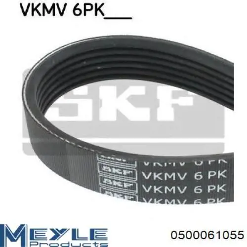 6PK1054 VAG Correa poly v