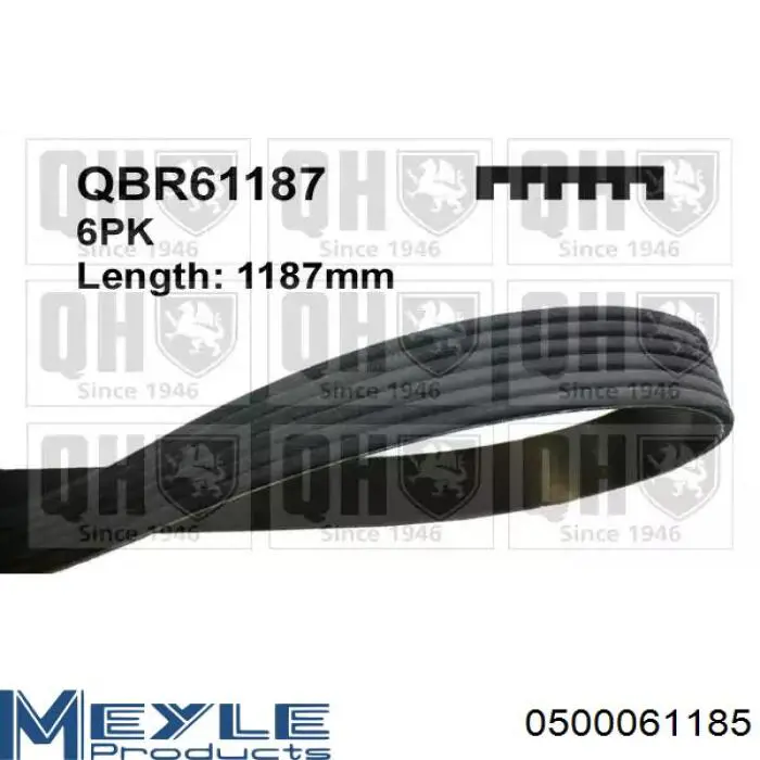 Comprar PVB118006 Open Parts Correa trapezoidal