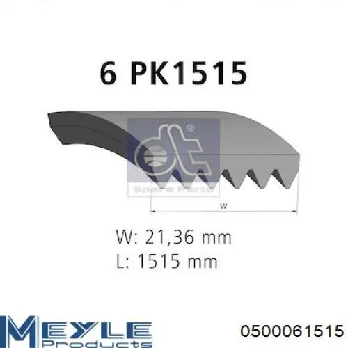 Correa accesorios Hyundai/Kia S2521227002