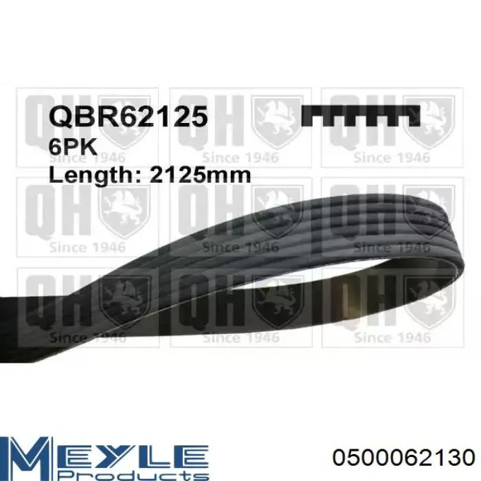 Correa de alternador S252122G710 Hyundai/Kia